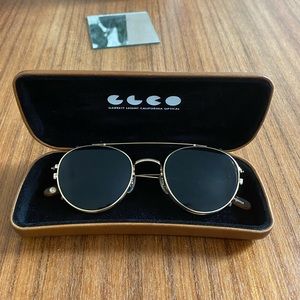 Garrett Leight Wilson Eyeglasses w/clip on